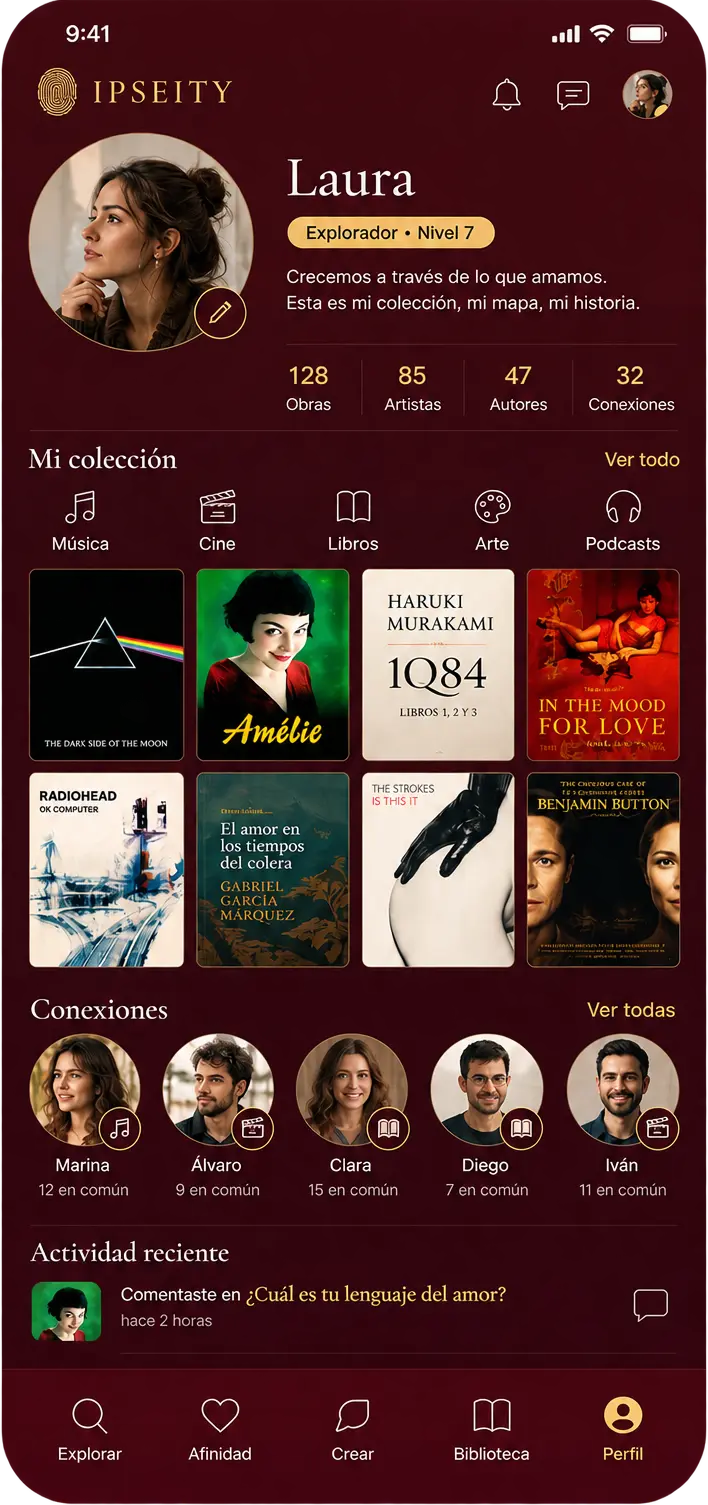 Aplicación Ipseity en Android