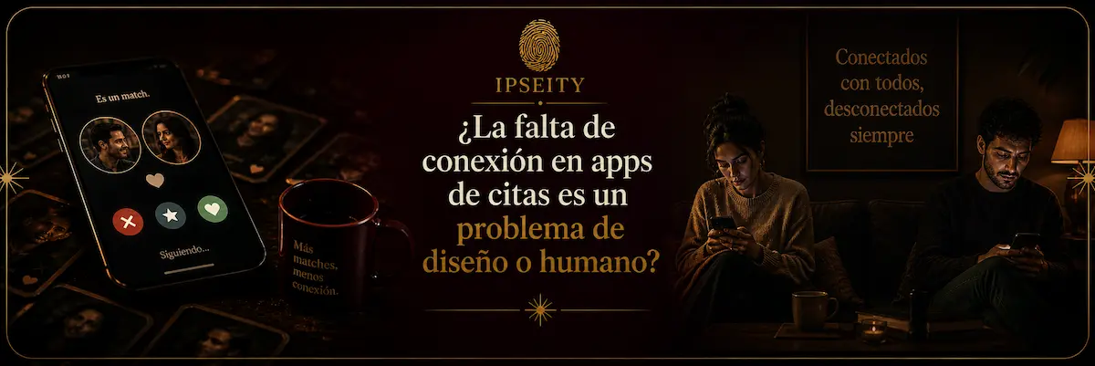 ¿La falta de conexión en apps de citas es un problema de diseño o humano?